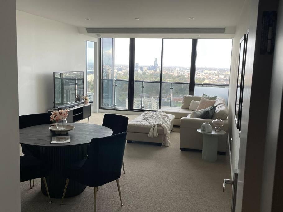 Lux 3 Bedroom Apartment In Southbank Melbourne Bagian luar foto