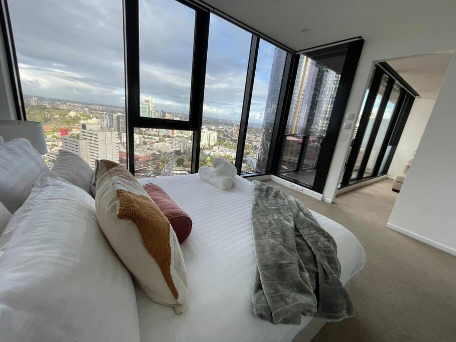 Lux 3 Bedroom Apartment In Southbank Melbourne Bagian luar foto