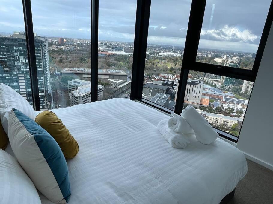 Lux 3 Bedroom Apartment In Southbank Melbourne Bagian luar foto