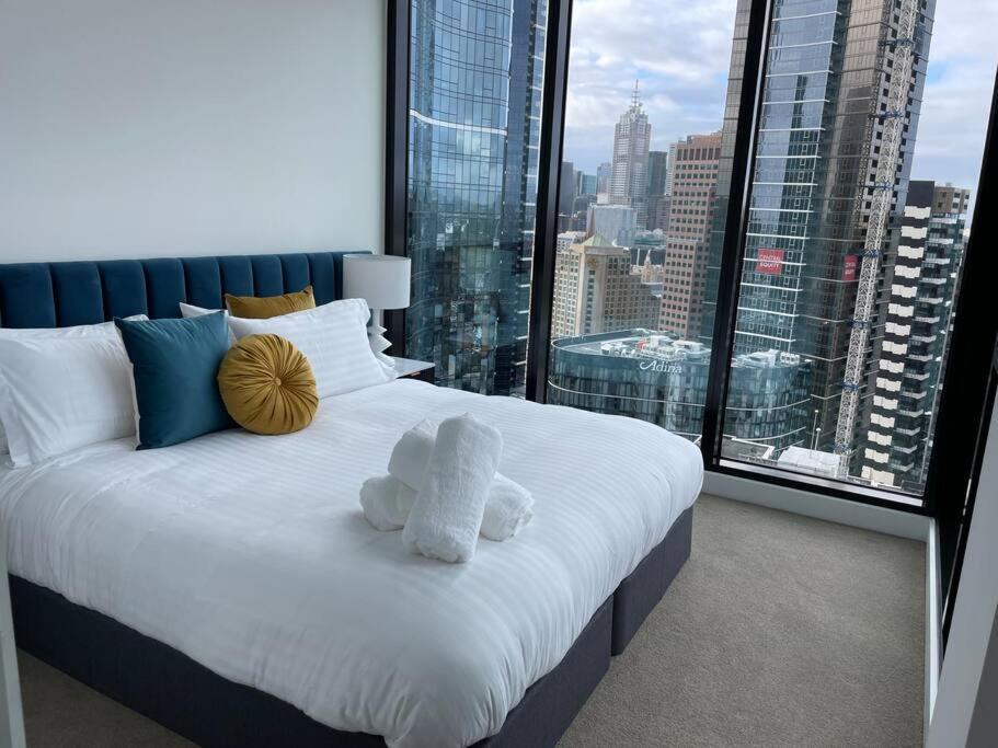 Lux 3 Bedroom Apartment In Southbank Melbourne Bagian luar foto