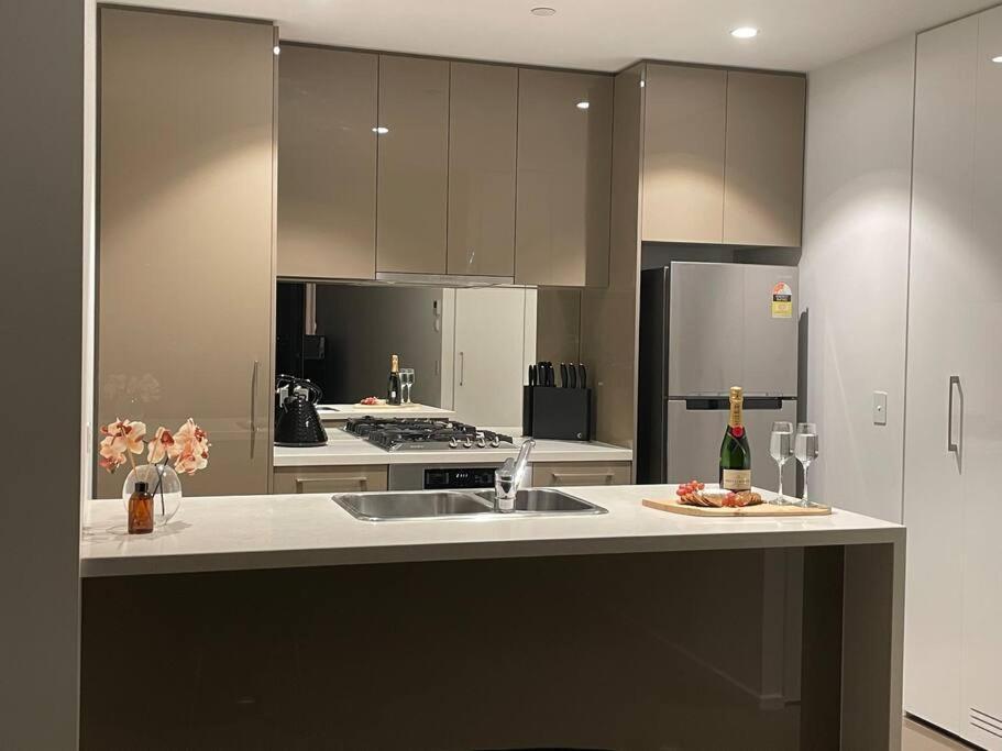 Lux 3 Bedroom Apartment In Southbank Melbourne Bagian luar foto